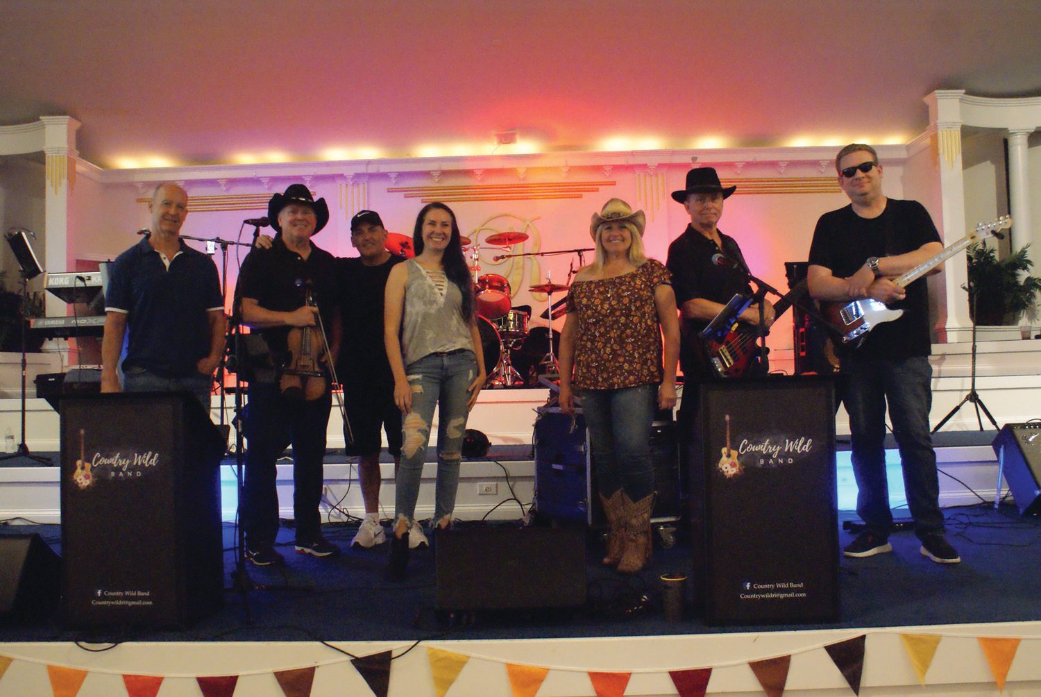 ‘WILD’ ENTERTAINMENT: Attendees at the Fall Festival enjoyed an afternoon of listening to the Country Wild Band.